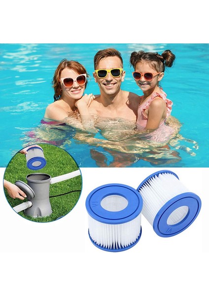 Bestway Spa Filtre Pompa Kartuşu Tip Vı Için Havuz Filtresi, Lay-Z-Spa Miami, Vegas Için Sıcak Küvet Filtreleri, Yedek Filtre (Yurt Dışından)
