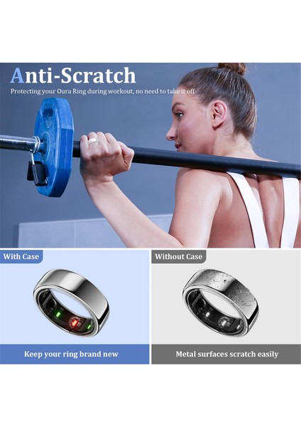 Oura Yüzük Koruyucu Için Yüzük Kılıfı, Oura Yüzük Gen 3 Çalışma M Için Silikon Elastik Kılıf (Yurt Dışından) fırsatları