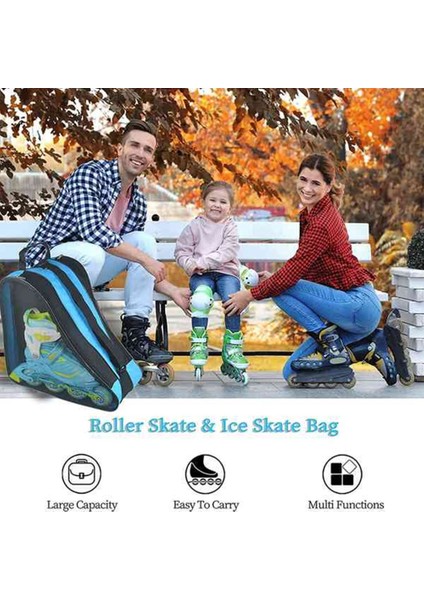 Paten Çantası Paten Çantası, Dörtlü Patenlere, Tek Sıralı Patenlere ve Çoğu Paten Aksesuarlarına Uygun Paten Çantası (Yurt Dışından) modelleri