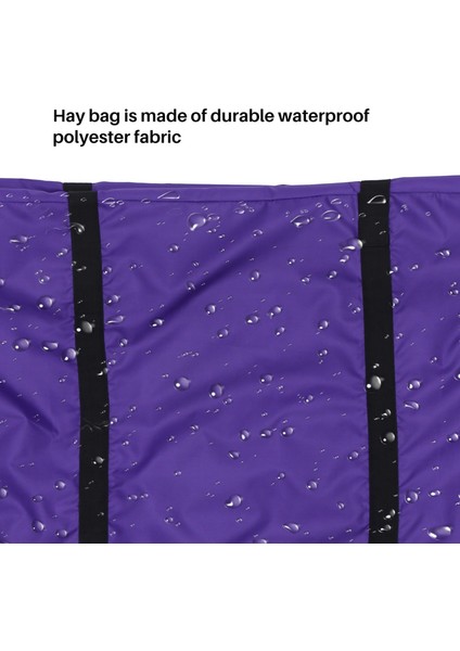 Saman Balyası Saklama Çantası, Ekstra Büyük Tote Saman Balyası Taşıma Çantası, Katlanabilir Taşınabilir At ve Hayvancılık Fermuarlı Saman Balyası Çantaları Su Geçirmez (Yurt Dışından) fırsatları