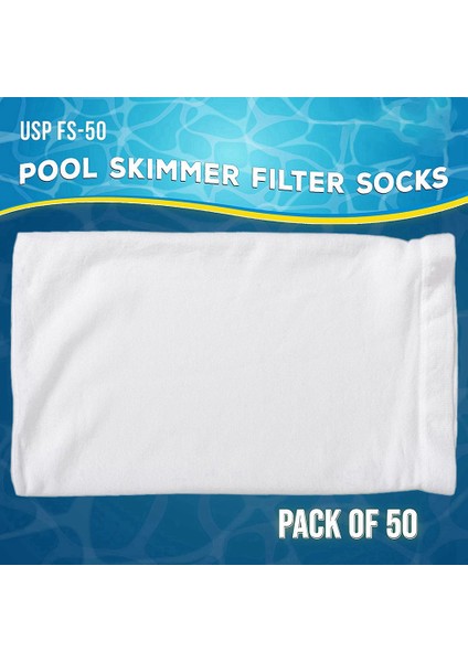 Filtre Çorapları, 50'li Değer Paketi - Sıyırıcı Sepetleri Için Ultra Ince Örgü Filtre Çorap Ağları - Yaprakları, Saçları Kaydırın (Yurt Dışından)