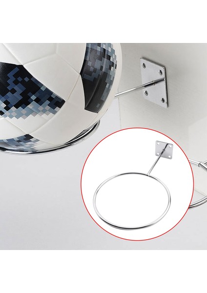 5 Paket Topu Tutucular Duvara Montaj Spor Egzersiz Topu Depolama Raf Organizatör Ekran Basketbol Voleybol Futbol (Yurt Dışından) fırsatları