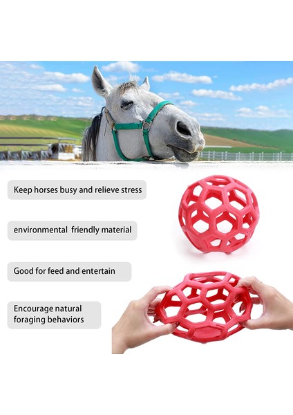 2 Paket At Ödül Topu Hay Oyun Topu, Keçi Hay Topu Asılı Besleme Oyuncağı Koyun At Keçi Besleyici ve Stresi Azaltma (Yurt Dışından) modelleri