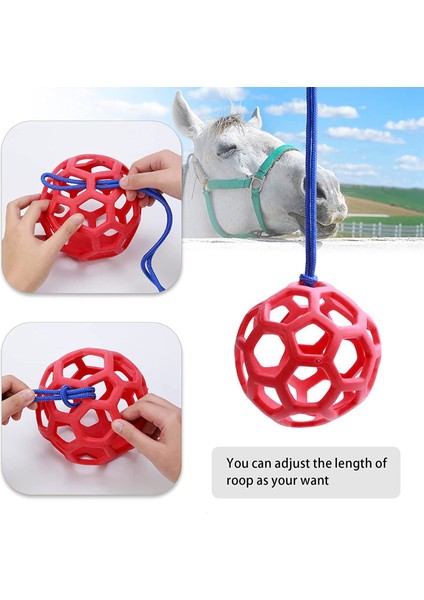 2 Paket At Ödül Topu Hay Oyun Topu, Keçi Hay Topu Asılı Besleme Oyuncağı Koyun At Keçi Besleyici ve Stresi Azaltma (Yurt Dışından) fırsatları