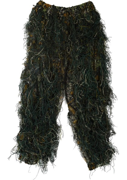 Ghillie Takım Elbise Avcılık Woodland 3D Biyonik Yaprak Kılık Üniforma Cs Kamuflaj Takım Elbise Seti Orman Tren Avcılık Kumaş (Yurt Dışından)
