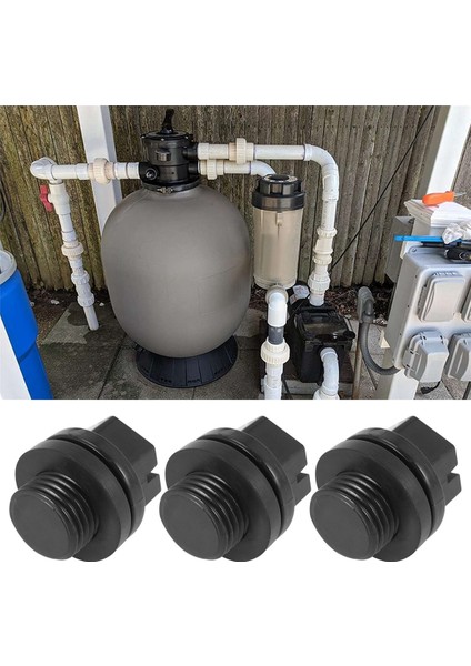 Paket Tahliye Tapaları O-Halkalı Pompa Fişi Havuz Filtreleri Hayward Pompaları Için Yedek Havuz Tahliye Pompası Fişi SPX1700FG (Yurt Dışından) indirimleri