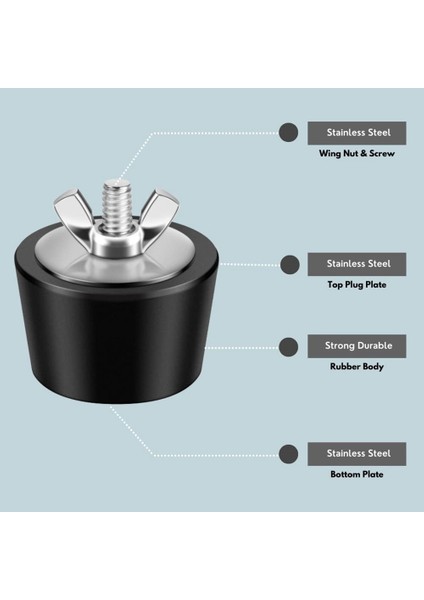 3pcs Havuz Kışa Hazırlama Fişleri, 3 Boyut, 1 Inç, 1,25 Inç ve 1,5 Inç, Vidalı Yüzme Havuzu Kış Genişletme Fişleri (Yurt Dışından) modelleri