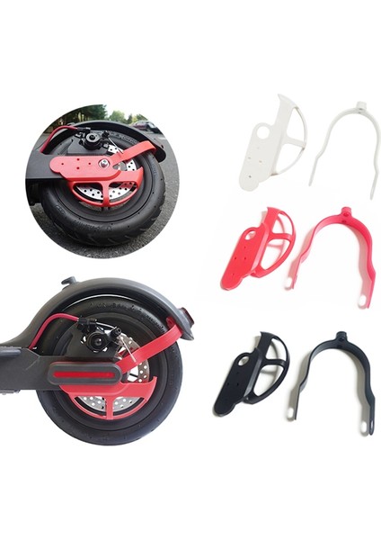Koruyucu Fren Diski Koruyucu Çamurluk Çamurluk Braketi Xiaomi M365 Pro/1s Elektrikli Scooter Aksesuarları Beyaz (Yurt Dışından) fiyatları