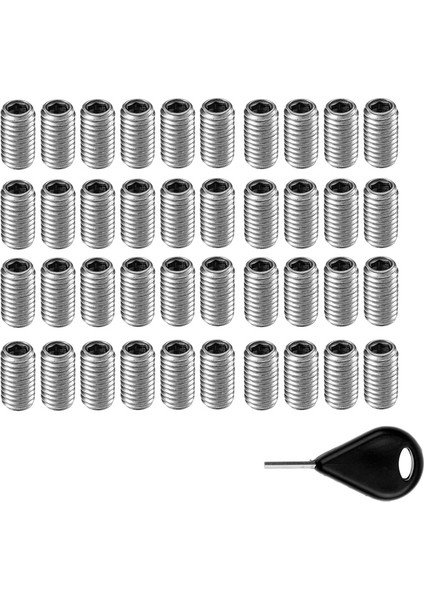 50 Adet Gümüş Paslanmaz Çelik Sörf Tahtası Fin Vidaları Soyulmuş Sörf Tahtası Yüzgeçleri Longboard Fcs Gelecek Fiş Değiştirmeleri (Yurt Dışından)