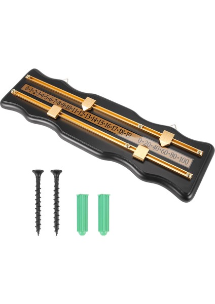 Bilardo Skorbord Duvara Monte Skorbord Snooker Skorbord Uluslararası Vitray Skorbord Siyah (Yurt Dışından) fiyatları