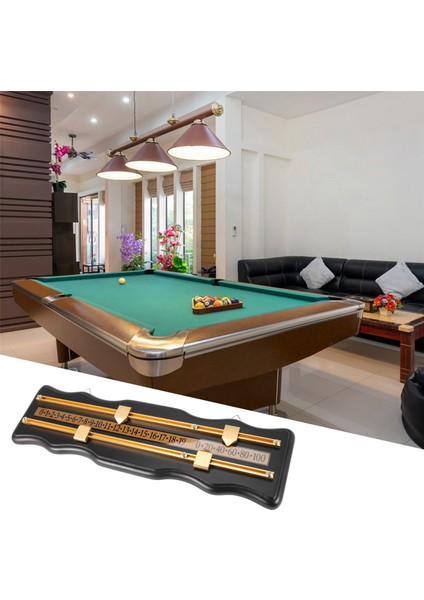Bilardo Skorbord Duvara Monte Skorbord Snooker Skorbord Uluslararası Vitray Skorbord Siyah (Yurt Dışından) indirimleri