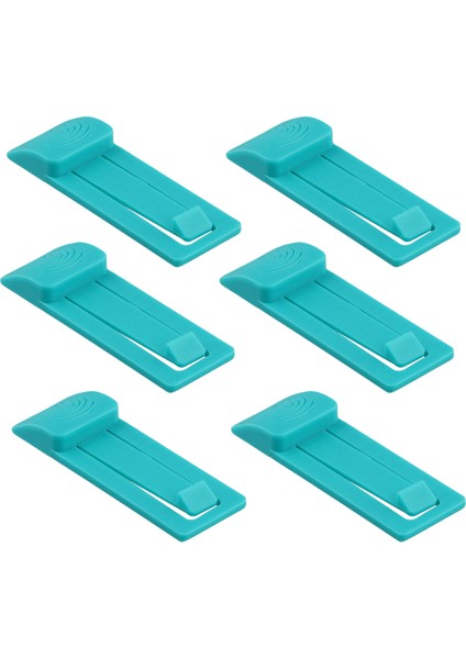 6 Adet Yüksek Kaliteli Sörf Tahtası Yüzgeç Braketi Yüzgeç Tabanı Pimi Yüzgeç Tutucu Sörf Tahtası Aksesuarları Yüzgeç Braketi Mavi (Yurt Dışından) modelleri