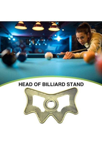 Taşınabilir Bilardo Köprü Kafası Pirinç Slip-On Moosehead Köprü Kafası Bilardo Havuz Bilardo Istakası (Yurt Dışından)