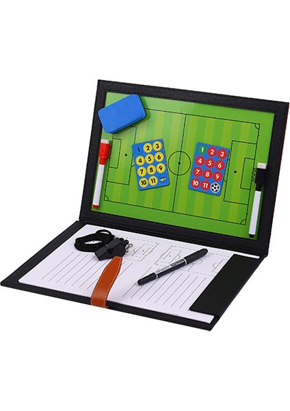 Koçluk Tahtası Katlanabilir Futbol Taktik Tahtası Manyetik Futbol Antrenörü Komut Eğitimi Maç Plakası Kitabı (Yurt Dışından) fırsatları
