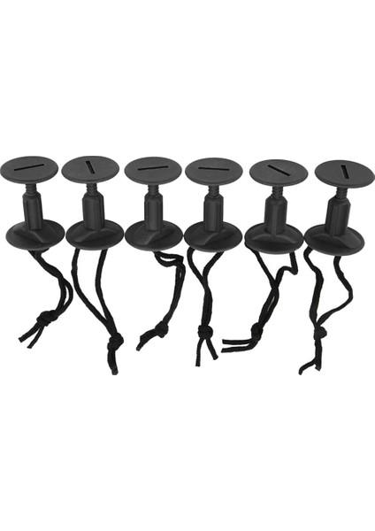 6 Adet Sörf Tahtası Tasma Fişleri Kabloları ile Dizeleri Su Sörf Aksesuarları Sörf Tasma Fişi Bodyboard Aksesuarı (Yurt Dışından)