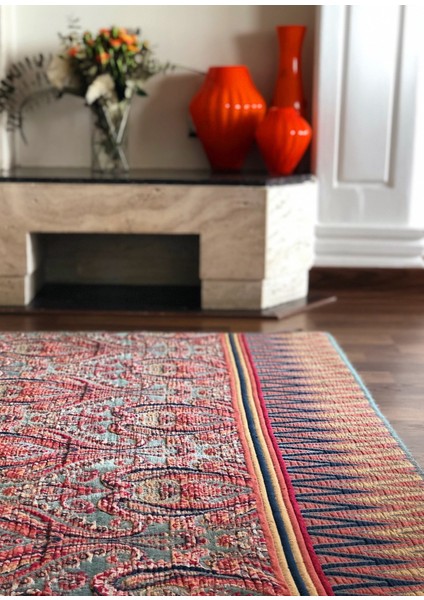 Floret Turkuaz Halı 135X210 cm fırsatları