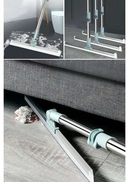 Teleskopik Oynar Başlıklı Zemin Ve Cam Temizleme Çekçek Aparatı modelleri