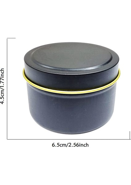 48 Paket Kapaklı Mum Teneke Kutular, 4 Oz, Dıy Mum Yapımı Için Metal Mum Kavanozları, Sanat ve El Sanatları, Parti Hediyeleri ve Hediyeler (Yurt Dışından)