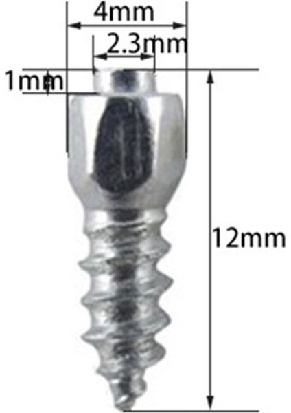 400 Adet 12MM Lastik Çıtçıt Karbür Vida Kar Sivri Kaymaz Anti-Buz Araba/suv/atv/utv Araba Lastiği Saplama (Yurt Dışından)