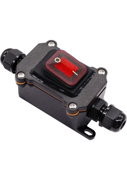 5x IP67 Su Geçirmez Hat Içi Anahtar 12V Dc 20A Yüksek Akım Gücü Su Geçirmez Anahtar (Yurt Dışından)