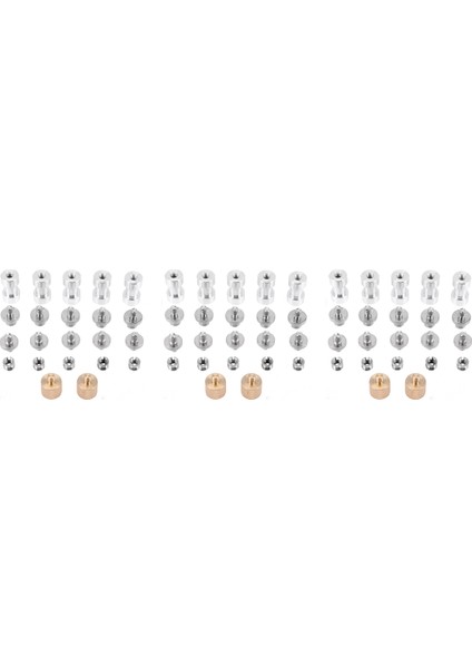 66X Kamera Vidası Adaptörü 1/4 Ila 1/4 Vida 1/4 Ila 3/8 Tripod Vida Adaptörü Dönüştürücü Pirinç Vida Adaptörü (Yurt Dışından)