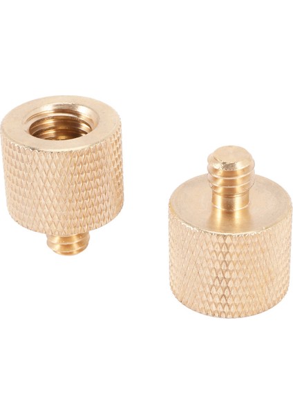 110X Kamera Vidası Adaptörü 1/4 Ila 1/4 Vida 1/4 Ila 3/8 Tripod Vida Adaptörü Dönüştürücü Pirinç Vida Adaptörü Tıkaç Vida (Yurt Dışından)