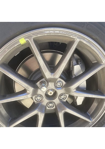 8 Adet Krom M14X1.5 Anti-Hırsızlık Tekerlek Kilidi Bijon Somunu Koni Koltuk Tekerlek Kilitleri + Tuşları Model S/3/tekerlekler M14 x 1.5 (Yurt Dışından)