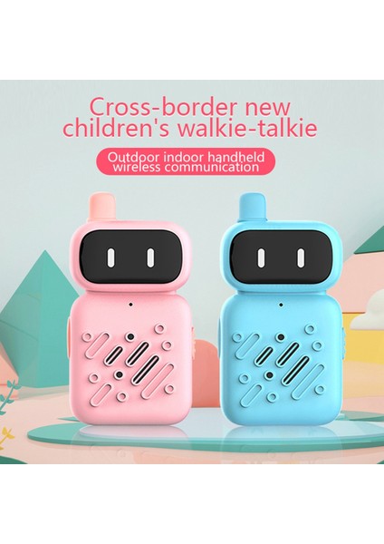 2 Adet Çocuklar Walkie Talkie Boyunluklar ile Aile Ev Interaktif Oyuncak Alıcı-Verici El Feneri Gifler Erkek Kız Için (Yurt Dışından) fiyatları