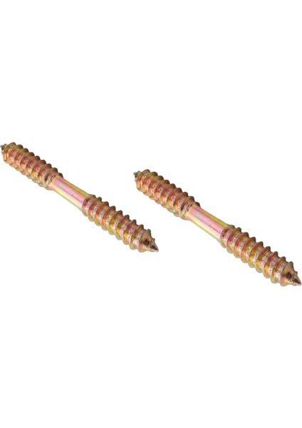 M8 x 70MM Çift Uçlu Ahşap - Ahşap Mobilya Sabitleme Dübel Vidası 5 Adet (Yurt Dışından)