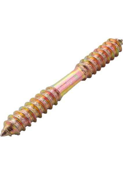 M8 x 70MM Çift Uçlu Ahşap - Ahşap Mobilya Sabitleme Dübel Vidası 5 Adet (Yurt Dışından)