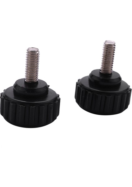 x 10MM Yuvarlak Başlı Vida Kelebek Vidalar Tırtıllı Sıkma Topuzu 8 Adet (Yurt Dışından)