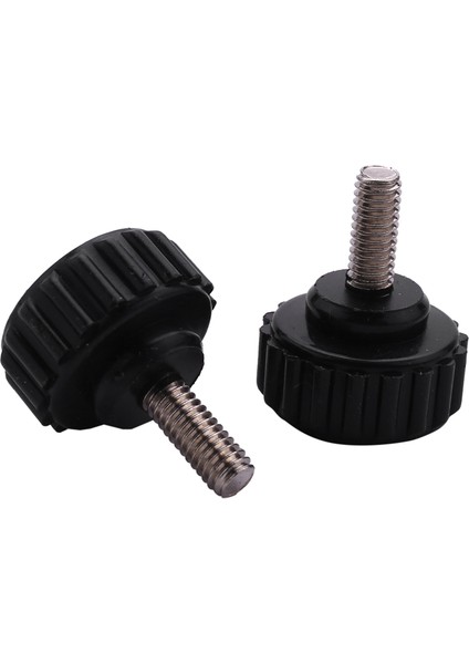 x 10MM Yuvarlak Başlı Vida Kelebek Vidalar Tırtıllı Sıkma Topuzu 8 Adet (Yurt Dışından)
