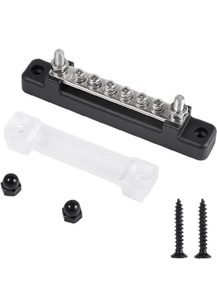 2x 6p Bakır Bara 150A Deniz Devre Sigortası Için Şeffaf Üst Kapaklı Yüksek Akım Düz Tek Sıra (Yurt Dışından) fiyatları