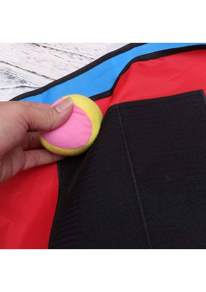 Yakantop Oyun Seti - Kapalı Açık Oyun Alanı Oyunları Için 20 Spor Topu ile 4 Adet Çocuk Yakartop Etiketi Yapışkan Yelekler (Yurt Dışından) indirimleri