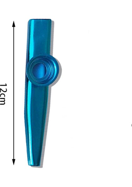 72 Adet Kazoo Flüt Diyaframlı 72 Paket Metal Kazoos 6 Renk, Ukulele, Keman, Gitar, Piyano Için Iyi (Yurt Dışından)
