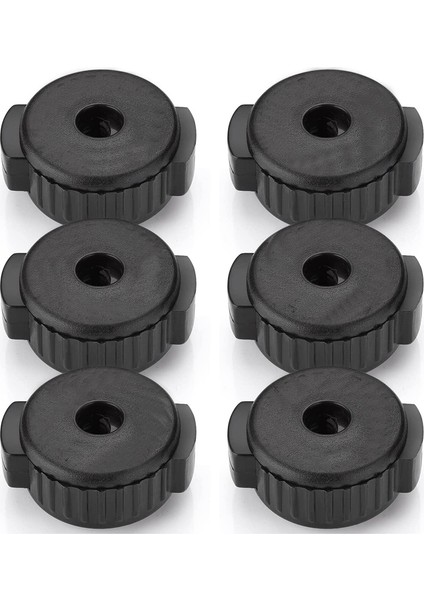 6 Adet Plastik Zil Somunları, Perküsyon Bateri Seti Için Zil Somunu, Perküsyon Yedek Parçaları (Yurt Dışından) fiyatları