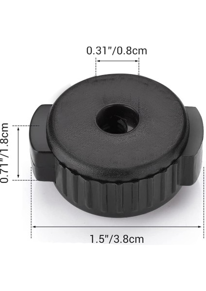 6 Adet Plastik Zil Somunları, Perküsyon Bateri Seti Için Zil Somunu, Perküsyon Yedek Parçaları (Yurt Dışından) fırsatları