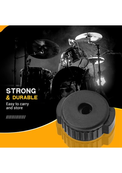 6 Adet Plastik Zil Somunları, Perküsyon Bateri Seti Için Zil Somunu, Perküsyon Yedek Parçaları (Yurt Dışından) indirimleri