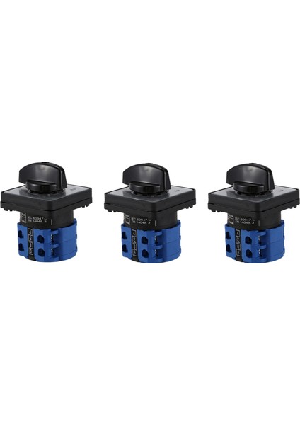 3x Ac 440V 240V Açık/kapalı/açık Evrensel Döner Kam Anahtarı Değiştirme (Yurt Dışından)