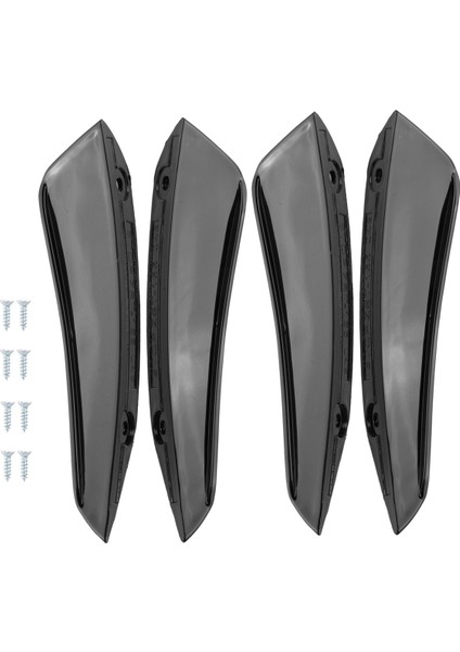 4 Adet Ön Tampon Yan Hava Ayırıcı Spoiler Siyah W176 A180 A200 A220 A250 A45 A Sınıfı 2016-2018 (Yurt Dışından) fiyatları