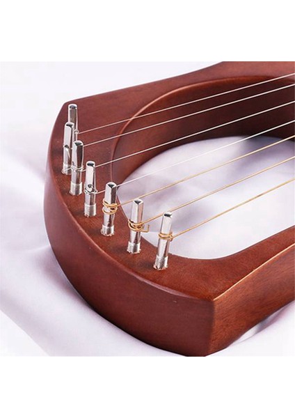 60 Adet Tuning Pin Çivi Pirinç Perçinler ile Set Lir Harp Küçük Arp Müzik Yaylı Enstrüman (Yurt Dışından)