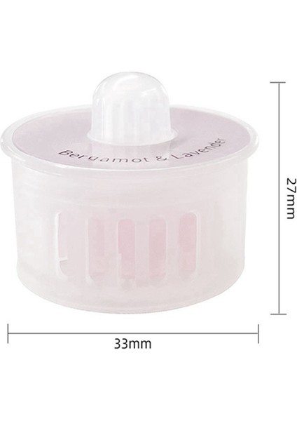 T9 Için 4 Adet Aromaterapi Koku Deodorant Kapsülleri, Pembe (Yurt Dışından)