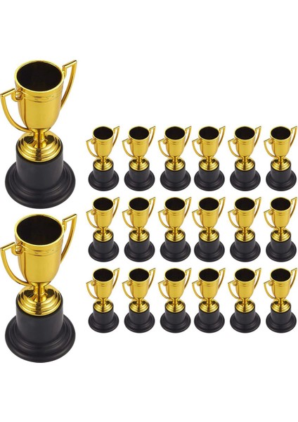 60 Adet Mini Plastik Altın Bardaklar Parti Çocuklar Için Kupalar Erken Öğretici Oyuncaklar Ödülleri Çocuk Tatil Kupa Ödül (Yurt Dışından)