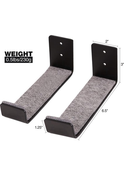 4 Set Sörf Tahtası Duvar Rafı, Duvar Ekranı Için Sörf Tahtası Rafları Kısa Tahtalar ve Uzun Tahtalar Için Montaj Depolama (Yurt Dışından)