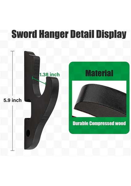 Kılıç Duvara Montaj 8/set 1 Katmanlı Kanca Katana Tutucu Ayarlanabilir Ekran Askı Samuray Kılıcı Tanto Rapier Cosplay Raf (Yurt Dışından) indirimleri