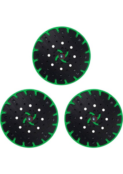 202460 150 Sert Zımpara Pedi 6 Inç 150MM 150/3 Eq, 150/5 Eq Ec 150/3 Eq ile Uyumlu 3 Adet (Yurt Dışından)