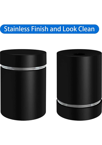 16 Paket Standoff Vidaları 3/4 x 1 Inç Siyah Burcu Standoffs Asılı Akrilik Resim Çerçevesi Reklam Vidaları Kiti (Yurt Dışından) fırsatları