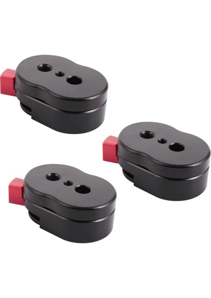 3x Saha Monitörü Hızlı Çıkarma Plakası LCD Monitör Kolu Için LED Işık Kamera Kamera Rig ile 1/4-Inç Vida Deliği (Yurt Dışından)