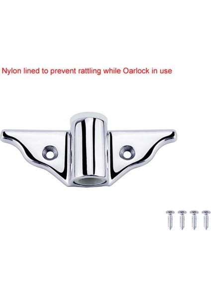 4x Yan Montaj Rowlock Tekne Sıra Kilidi Oarlock Destek Braketi Kürek Soketleri Deniz Yat Kayık Kano Aksesuarları (Yurt Dışından) fiyatları