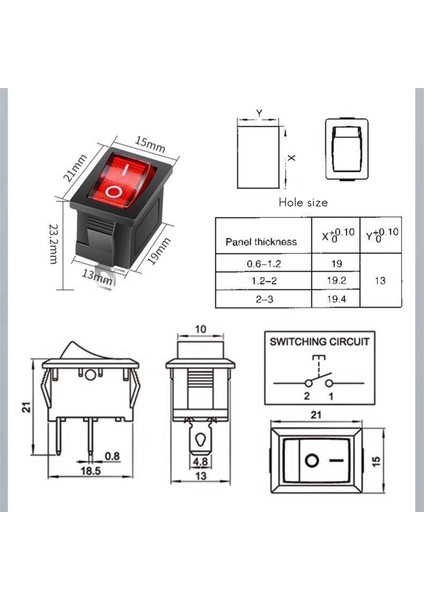 4x IP67 Su Geçirmez Hat Içi Anahtar 12V Dc 20A Yüksek Akım Gücü Su Geçirmez Anahtar (Yurt Dışından)